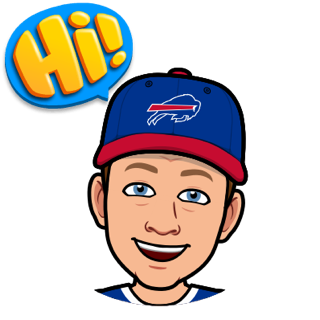 Mr. Deavers saying Hi wearing a Buffalo Bills hat.