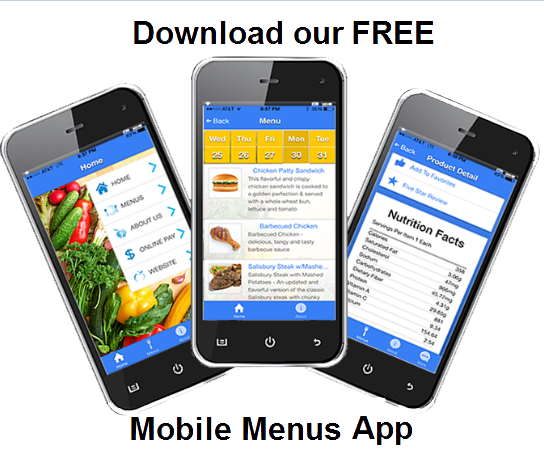 Mobile Menus App