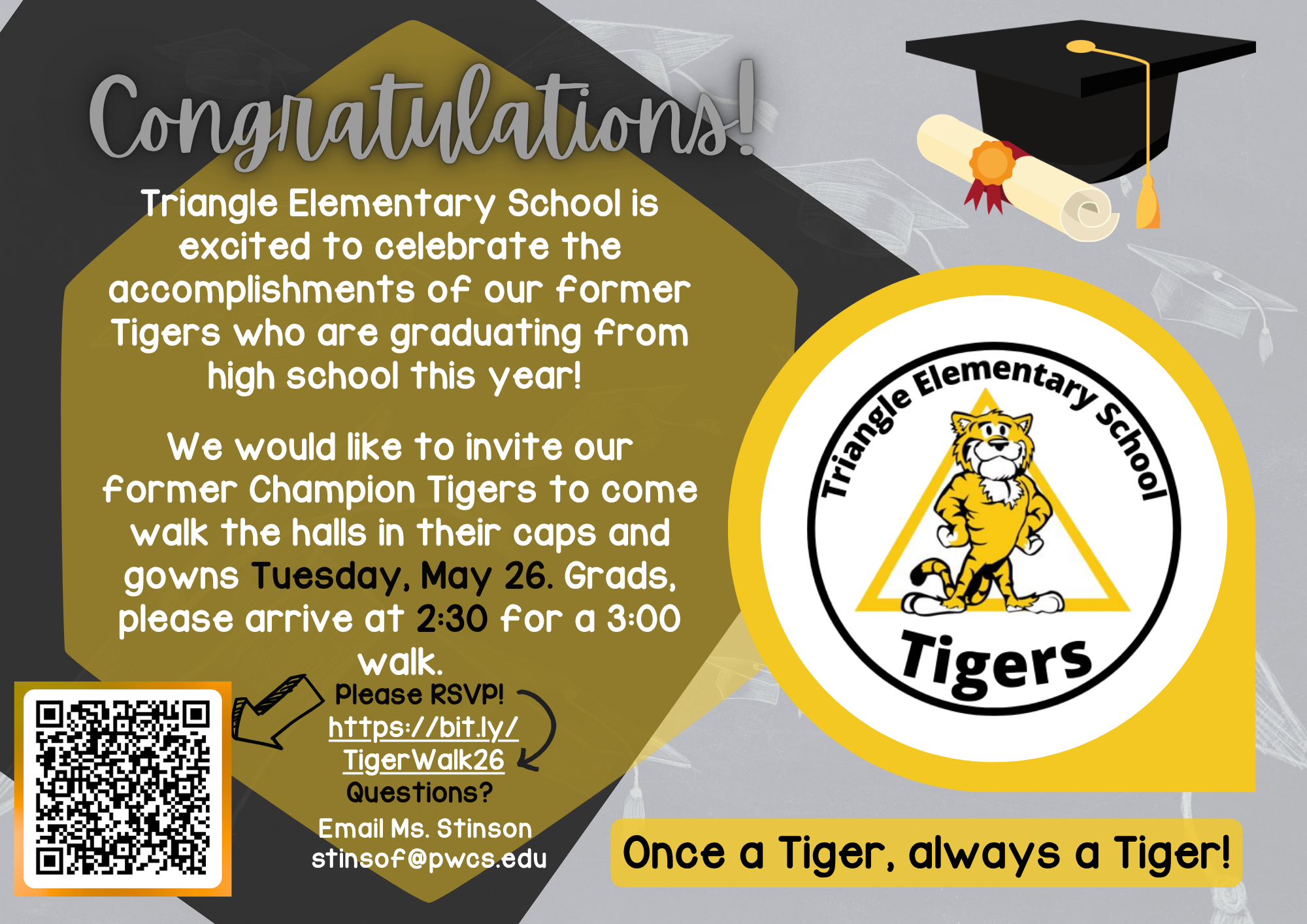 Grad Walk Flyer