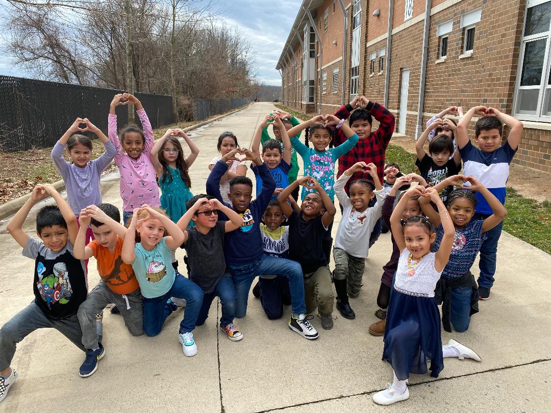 PE Mrs. Lathers & Mr. Loughner Triangle Elementary School